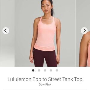 pink lulu tank